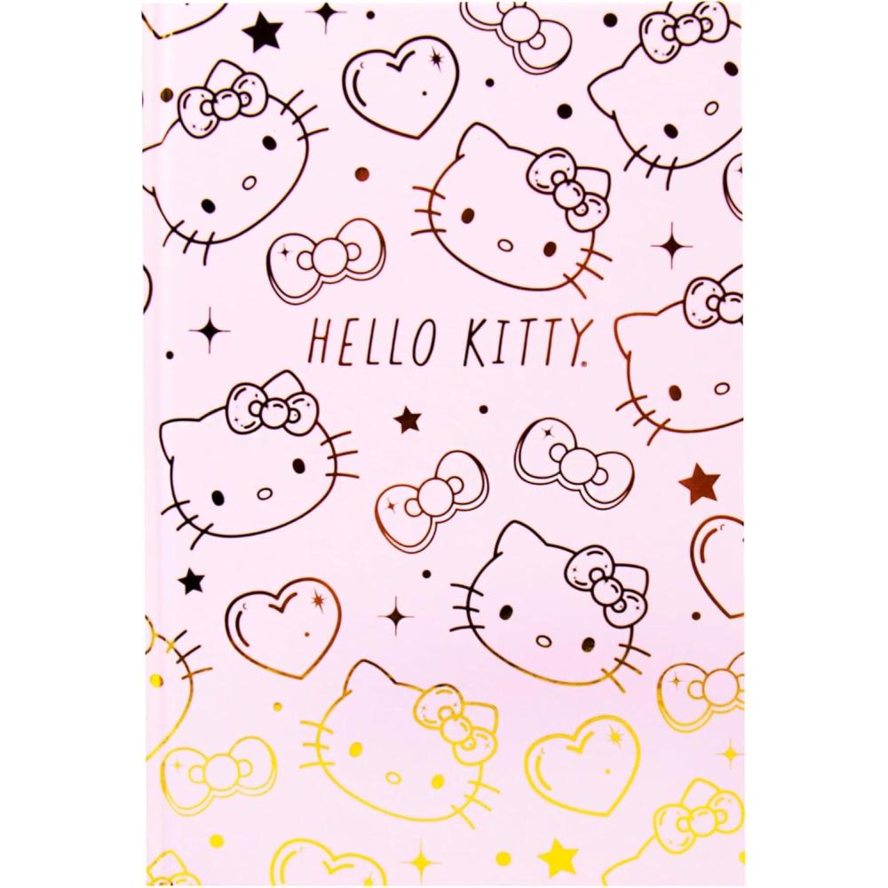 imageHello Kitty Pink Gold Foil Journal