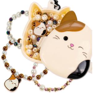 Original Squishmallows Archie The Axolotl Bracelet Kit, Friendship Bracelet Kit, Charm Bracelet Making Kit, Gifts for Girls, Squishmallows for Boys, Craft Kits(Cam the Cat)