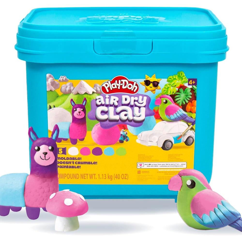 imagePlayDoh Air Dry Clay 5 oz Red Clay Bag Arts ampamp Crafts Art Supplies Arts and Crafts for Adults and Kids Craft Supplies Clay Tools and Kit Modeling Clay for Kids Air Dry Clay KitVariety