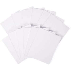 Horizon Group USA Stretched Canvas 11″” x 14″” 8 PK, 16mm Thick, 100% Cotton, for Painting, Pouring, Oil Paint, Multi-Media Art, 8-Pack (204039)(Canvas Boards)