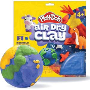 Play-Doh Air Dry Clay, 5 oz. Red Clay Bag, Arts & Crafts, Art Supplies, Arts and Crafts for Adults and Kids, Craft Supplies, Clay Tools and Kit, Modeling Clay for Kids, Air Dry Clay Kit(Blue)
