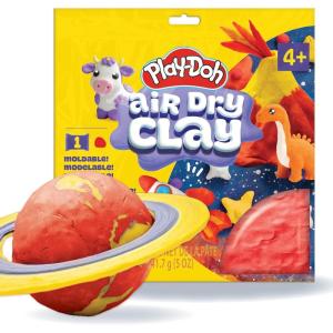 Play-Doh Air Dry Clay, 5 oz. Red Clay Bag, Arts & Crafts, Art Supplies, Arts and Crafts for Adults and Kids, Craft Supplies, Clay Tools and Kit, Modeling Clay for Kids, Air Dry Clay Kit(Red)