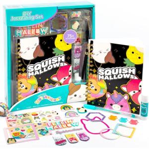 Squishmallows Original Archie The Axolotl Squishy Journal, 80 Lined Pages, Cute Diary, Kids Journal, Birthday Gift, Girls Journal, Cute Stationery(Journaling Kit)