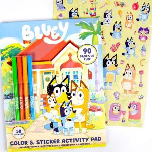 Bluey Coloring & Activity Book Coloring Book Activity for Kids Ages 3 & Up – Includes Stickers for Kids(Bluey Coloring & Activity Book)
