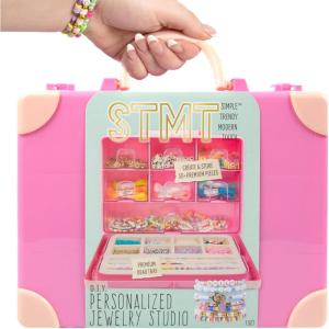 STMT D.I.Y. Resin Jewelry Studio, All-in-One Resin Jewelry Making Kit with Molds, Fun DIY Kit to Make Your Own Necklaces, Bracelets & More, Great Gift for Teen Girls 14+(Personalized)