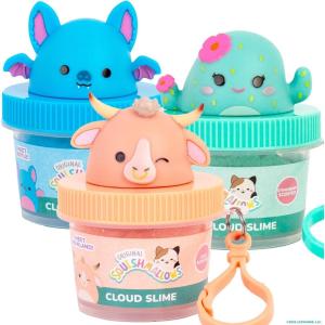 Original Squishmallows™ Mini Slime Squad, 3 Slime Bag Charms(Squishmallows)