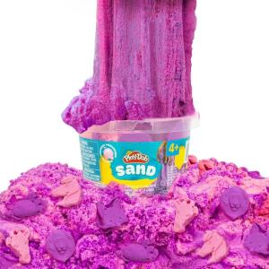 Play-Doh Sand, Scented, 10-Pack(Pink & Purple – Bubblegum)