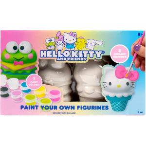 Sanrio Hello Kitty and Friends Paint Your Own Figurines Arts and Crafts Kit(Figurines)