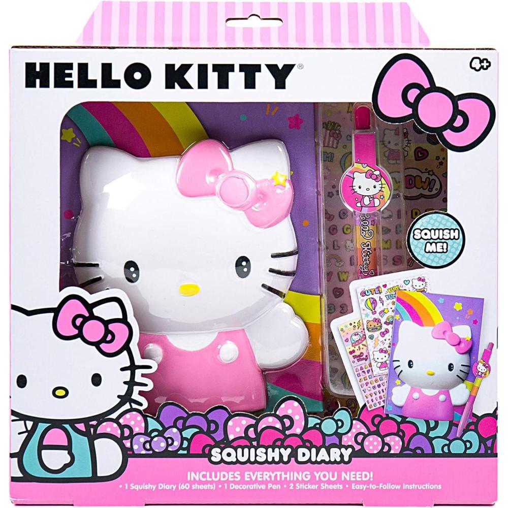 imageHello Kitty Create Your Own Squishy Diary by Horizon Group USACreate Your Own Squishy Diary