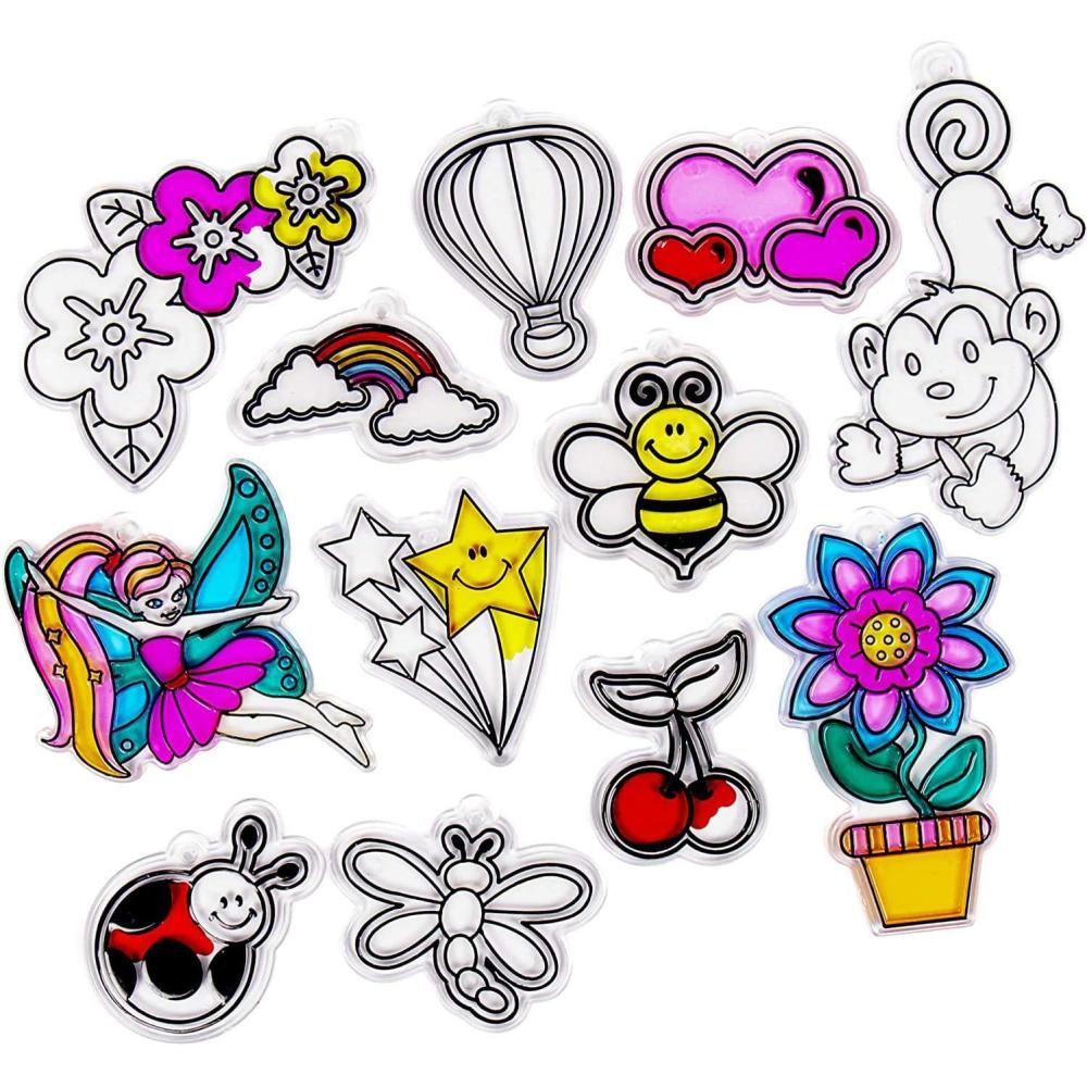 imageMade by Me Assorted Window Art Refill Pack 12 pk Horizon Group USA Multicolor one Size 95241