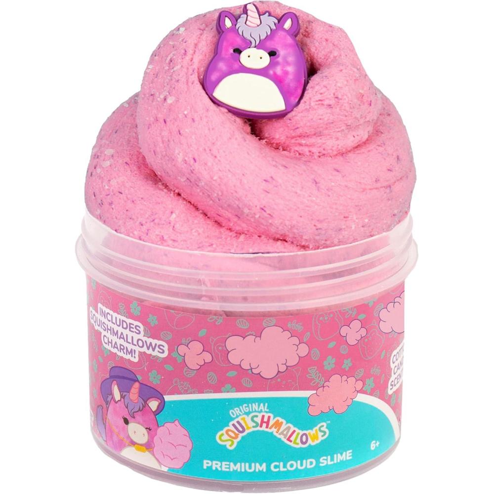 imageOriginal Squishmallows Premium Cloud Slime  4Pack Scented SlimesLola Cotton Candy