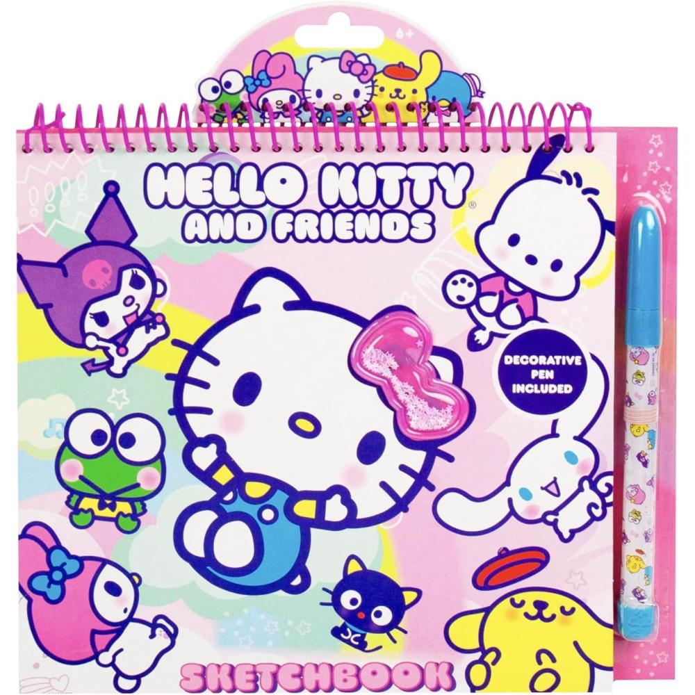 imageRainbow Brite Sketchbook 20 Pages ampamp 100 StickersHello Kitty