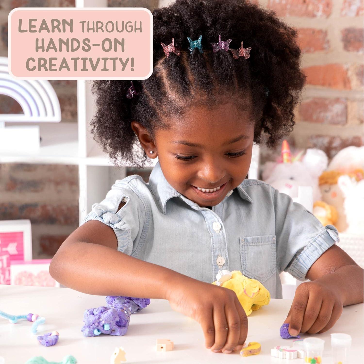 imageStory Magic Rainbow Unicorn Sensory Play Set Build Cognitive Development and Fine Motor Skills Tactile Activities for On The Go Sensory Toys for Preschoolers and Kids Ages 4 5 6 7 8