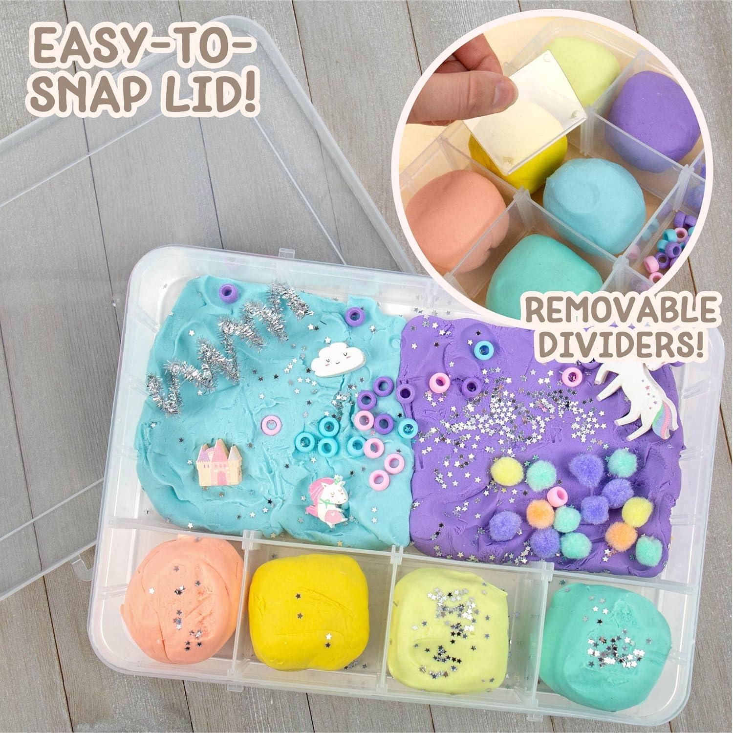 imageStory Magic Rainbow Unicorn Sensory Play Set Build Cognitive Development and Fine Motor Skills Tactile Activities for On The Go Sensory Toys for Preschoolers and Kids Ages 4 5 6 7 8