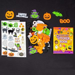 Horizon Group USA Halloween Sticker & Tattoo Party Pack, Includes 450+ Stickers, 15+ Temporary Tattoos & More, Great For Halloween Arts And Crafts For Kids & Bags Goodies Multi-Color