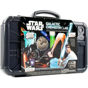 STAR WARS Galactic Chemistry Lab, Science Kit for Kids with 8 Easy Experiments and Reactions, Including DIY Lightsaber, Slime & Earth Science, Star Wars Toys, Chemistry Set, Gifts for 6 Year Old Boys