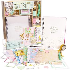 STMT D.I.Y. Dreamers Become Doers Journaling Set, Stationery Set, Bullet Journal Kit, Journaling Kit, Journals for Teen Girls, DIY Journal Set for Girls Ages – 8+(Dreamer Journaling Set)