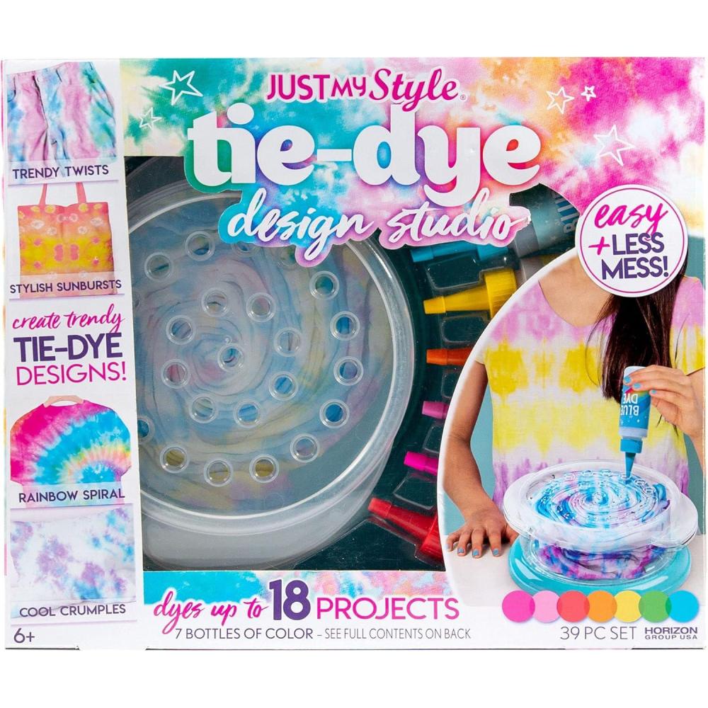 imageJust My Style Neon TieDye Kit by Horizon Group USA Create 18 Projects with 8 ColorsDesign Studio