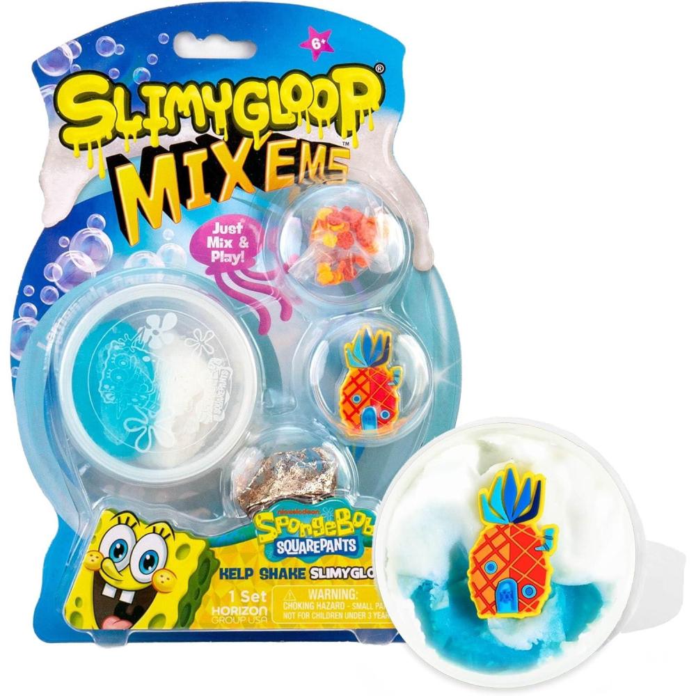 imageKuromi SLIMYGLOOP MixEMS Slime Collectible Charm with Fun AddIns Hello Kitty and Pink Glitter Slime Party Favors for Kids 812 Girls Toys Age 68 Sanrio StuffSpongeBob  Lemondae