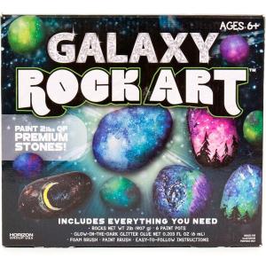Galaxy Paint Your Own Rock Art by Horizon Group USA, Black(Galaxy)