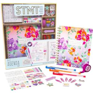 STMT D.I.Y. Agenda Set, Journal & Planner Stationery Set, Great For School or Sleep-Away Camp, Back-to-School Gift Idea for Teens & Tweens, Organization Planner for Kids Ages 8, 9, 10, 11(Agenda Set)