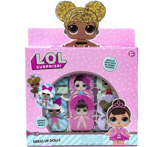 LOL Surprise! Fashion Dress Up Dolls by Horizon Group USA.Create DIY Themes & Patterns.Activity Kit Includes5 Paper Dolls, 1 Repositionable Sticker, Scratch Art, Easy to Follow Instructions & More.
