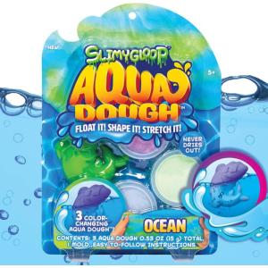 Underwater Shark by Horizon Group USA, Create Your Own Water Toys That Stretch, Mold, Float & Change Colors, Water-Resistant Buttery Slime That Never Dries Out, Sensory Water Toys (205518)(Underwater Shark)