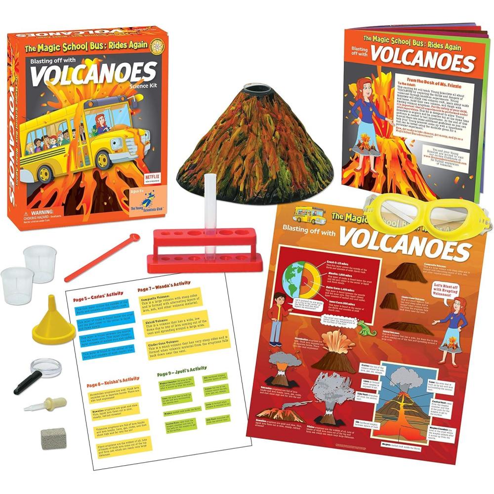 image:imageThe Young Scientists Club The Magic School Bus The World of Germs MultiErupting Volcanoes