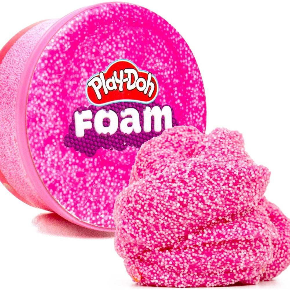 image:imagePlayDoh Foam Pink Compound Cotton Candy Scent Single 3 oz Can