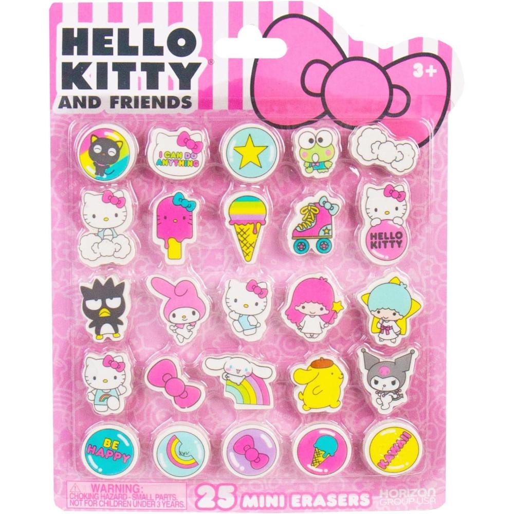 image:imageJust My Style Mini Eraser Maker Sculpt and Design Custom Erasers with 8 Unique AirDry Clays Tools and Storage Case DIY School Supply Craft Kit for Kids Ages 6 and UpHello Kitty