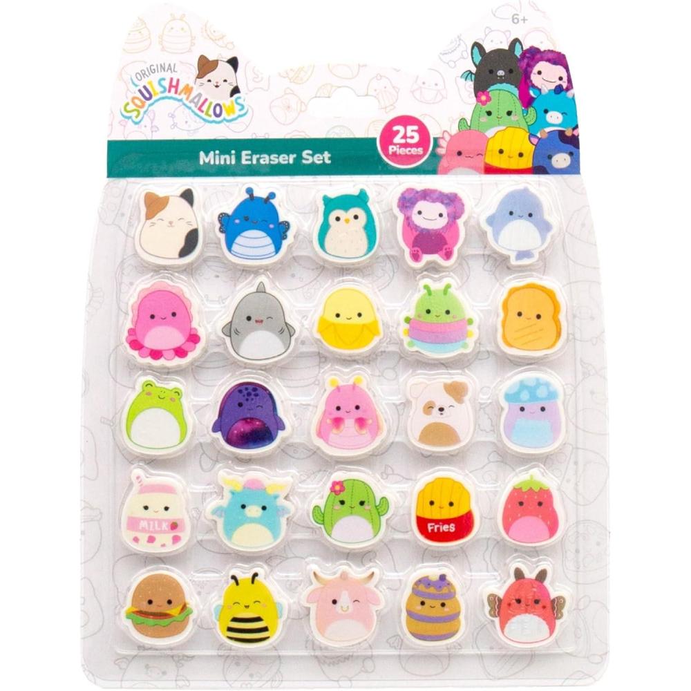 image:imageJust My Style Mini Eraser Maker Sculpt and Design Custom Erasers with 8 Unique AirDry Clays Tools and Storage Case DIY School Supply Craft Kit for Kids Ages 6 and UpSquishmallow