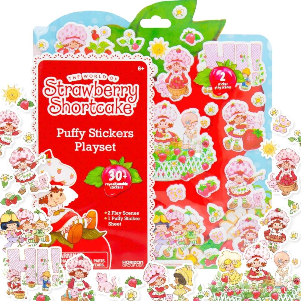 image:imageTeenage Mutant Ninja Turtles Puffy Sticker Playset Includes 30 Reusable TMNT Stickers amp DoubleSided Play Scene Classic Teenage Mutant Ninja Turtles Toys Great TravelFriendly Kids ActivitiesStrawberry Shortcake