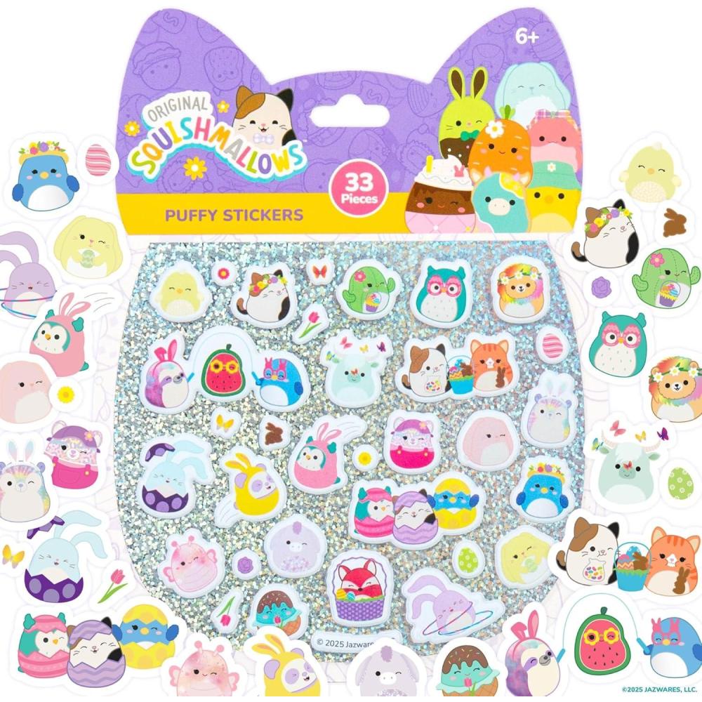 image:imageTeenage Mutant Ninja Turtles Puffy Sticker Playset Includes 30 Reusable TMNT Stickers amp DoubleSided Play Scene Classic Teenage Mutant Ninja Turtles Toys Great TravelFriendly Kids ActivitiesSquishmallows Easter
