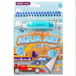 Teenage Mutant Ninja Turtles® Aqua Art, Great Kids Ninja Turtles Toys, TMNT Mess Free Coloring for Toddlers Paint with Water Books for Kids, Toddler Car Activities & Travel Toys, Water Painting Book(Transportation)