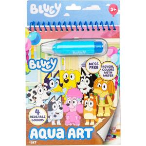 Teenage Mutant Ninja Turtles® Aqua Art, Great Kids Ninja Turtles Toys, TMNT Mess Free Coloring for Toddlers Paint with Water Books for Kids, Toddler Car Activities & Travel Toys, Water Painting Book(Bluey and Friends)